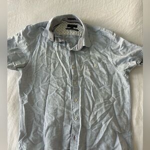 Ted Baker short sleeve linen shirt